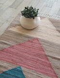 Yuma Teal Cotton Rug