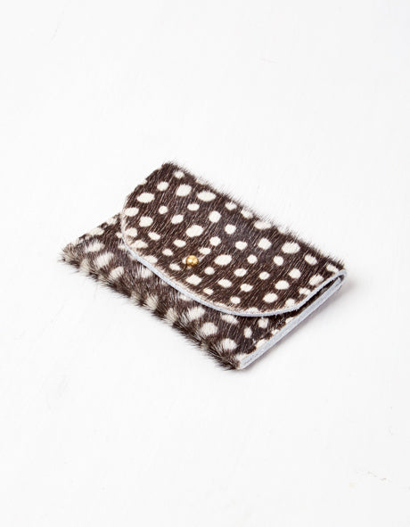 Wolves Within - Dots Pony Hair Card Holder