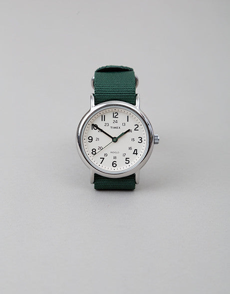 Timex best sale weekender green